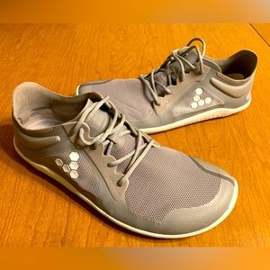 Vivo Barefoot Primus Lite III Gray Lightweight Lace Up Shoes Men’s Size 9 Eu 42